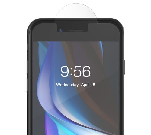 ZAGG InvisibleShield Full Face Tempered Glass με αντιμικροβιακή τεχνολογία – Elite VisionGuard+ για Apple iPhone SE 2020