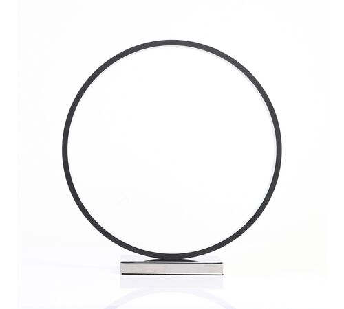 Designnest Round Table Lamp |Heng| Σφαιρική διακοσμητική λάμπα διαμέτρου 35 εκατοστών με ροοστάτη (Μαύρο)