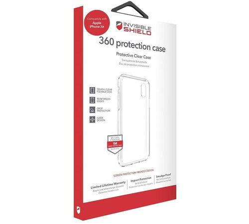 ZAGG InvisibleShield 360 Protection Case – Apple iPhone Xr (διάφανη)