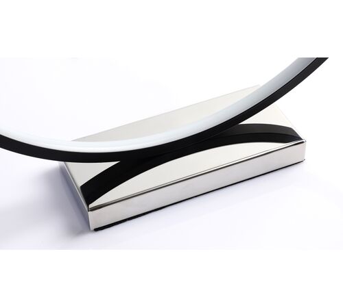 Designnest Round Table Lamp |Heng| Σφαιρική διακοσμητική λάμπα διαμέτρου 35 εκατοστών με ροοστάτη (Μαύρο)