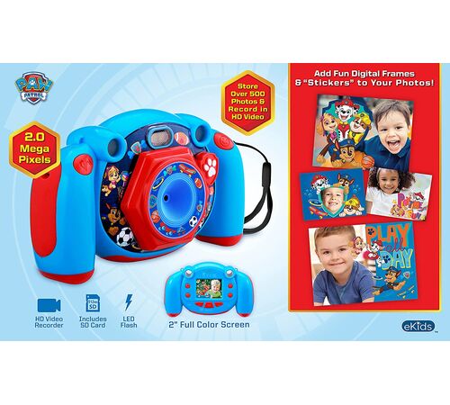 eKids Paw Patrol My First Camera H πρώτη παιδική φωτογραφική μηχανή για παιδιά (PW-535) (Κόκκινο/Μπλε)