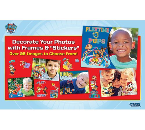 eKids Paw Patrol My First Camera H πρώτη παιδική φωτογραφική μηχανή για παιδιά (PW-535) (Κόκκινο/Μπλε)