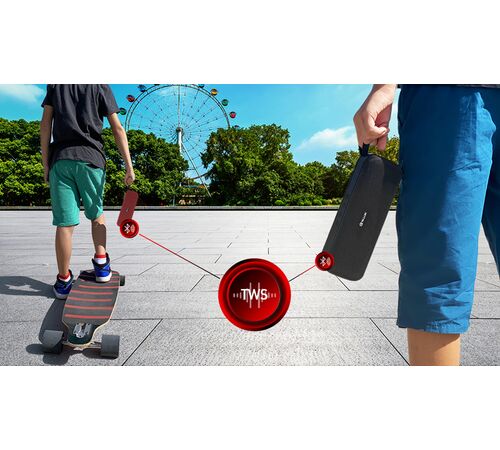 Tellur Loop Bluetooth Speaker 10W, red
