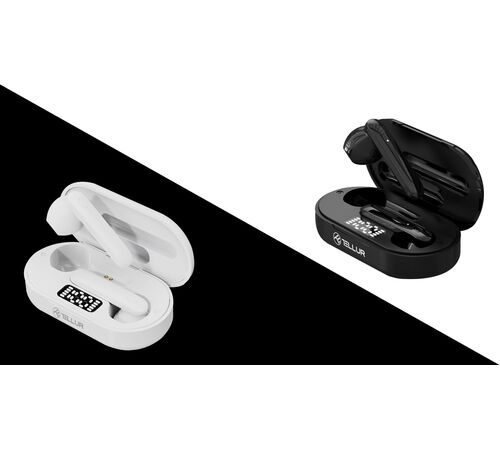 Tellur Flip Bluetooth True Wireless Headphones Ασύρματα Ακουστικά Bluetooth TWS – White