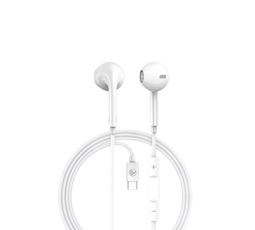 Tellur Urbs In-Ear Headphones με Type-C Connector Ακουστικά σε λευκό χρώμα (TLL162272)