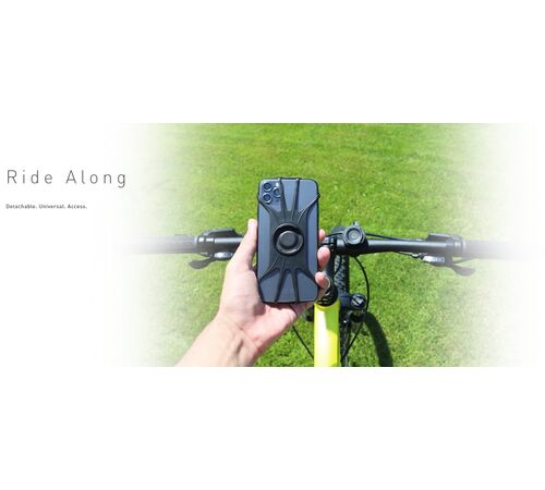 Tellur BPH100 Bike Phone Holder Αφαιρούμενη Βάση στήριξης Smartphone (4" έως 6,5" ιντσών) κατάλληλη για ποδήλατο (Black)