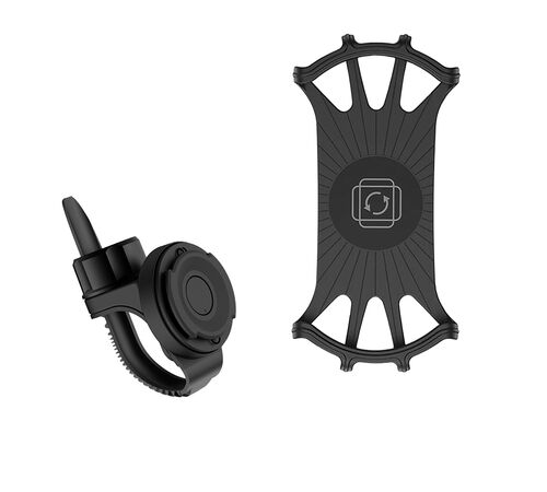 Tellur BPH100 Bike Phone Holder Αφαιρούμενη Βάση στήριξης Smartphone (4" έως 6,5" ιντσών) κατάλληλη για ποδήλατο (Black)