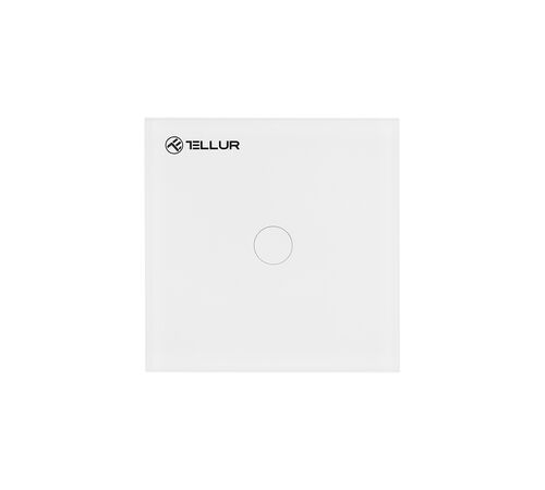 Tellur WiFi Switch 1 Ports 1800W 10A Έξυπνος διακόπτης WiFi 1 θύρας σε λευκό (TLL331041)