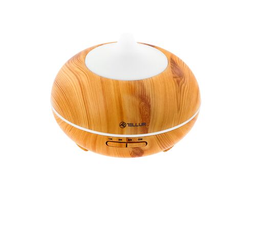 Tellur WiFi Smart Aroma Diffuser Συσκευή για αρωματοθεραπεία τηλεχειριζόμενη μέσω WiFi σε ανοικτό καφέ (TLL331101)