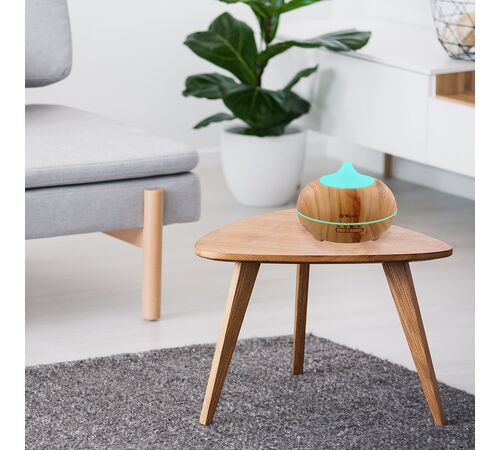 Tellur WiFi Smart Aroma Diffuser Συσκευή για αρωματοθεραπεία τηλεχειριζόμενη μέσω WiFi σε ανοικτό καφέ (TLL331101)