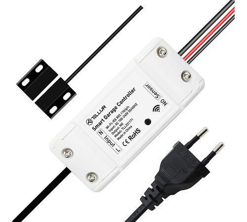Tellur Smart WiFi Garage Door control Kit Τηλεχειρισμός Γκαραζόπορτας σε λευκό χρώμα
