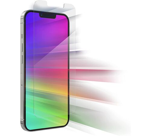ZAGG InvisibleShield Full Face Tempered Glass με αντιμικροβιακή τεχνολογία – Glass Elite VisionGuard για Apple iPhone 13 / iPhone 13 Pro