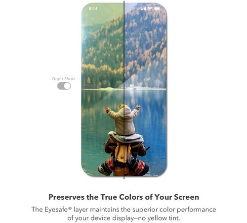 ZAGG InvisibleShield Full Face Tempered Glass με αντιμικροβιακή τεχνολογία – Glass Elite VisionGuard για Apple iPhone 13 / iPhone 13 Pro