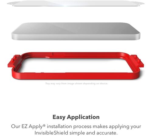 ZAGG InvisibleShield Full Face Tempered Glass με αντιμικροβιακή τεχνολογία – Glass Elite VisionGuard για Apple iPhone 13 / iPhone 13 Pro