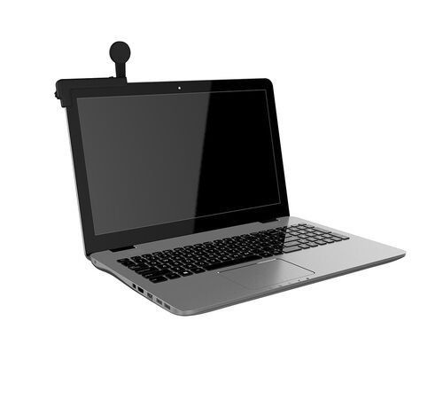 Tellur Phone Laptop Screen Magnetic Holder Μαγνητική Βάση στήριξης Smartphone κατάλληλη για χρήση σε οθόνη Laptop (Black)