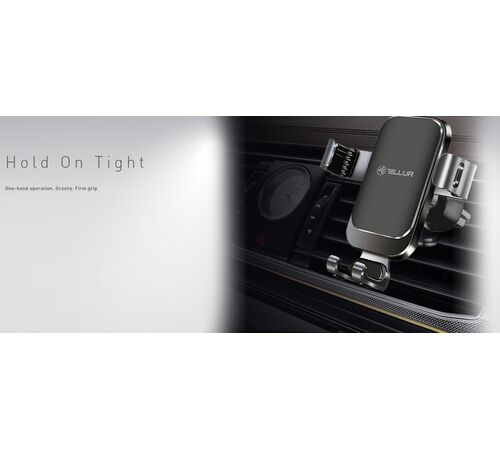 Tellur CMH20 Car Phone Holder Βάση στήριξης Smartphone αεραγωγών αυτοκινήτου (Black)