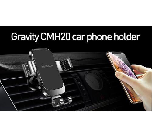 Tellur CMH20 Car Phone Holder Βάση στήριξης Smartphone αεραγωγών αυτοκινήτου (Black)
