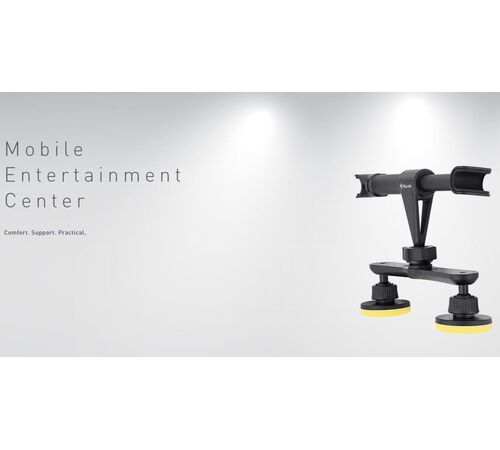 Tellur Tablet Headrest Magnetic Car Holder Μαγνητική βάση στήριξης Tablet προσκεφάλων αυτοκινήτου (Black - TLL171061)