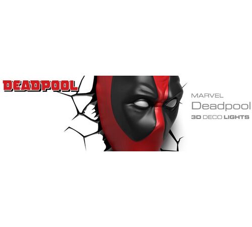 3D Light FX – 3DL – Marvel Deadpool 3D Deco Light