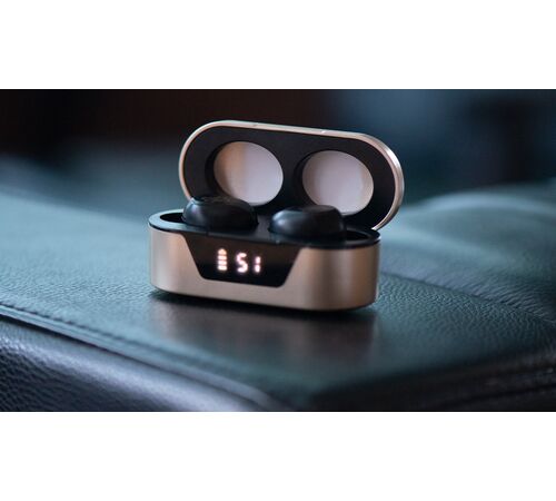 Guess Bluetooth Stereo Headset 5.0 True Wireless Ασύρματα Ακουστικά & θήκη φόρτισης (Μαύρα - GUTWST31EK)