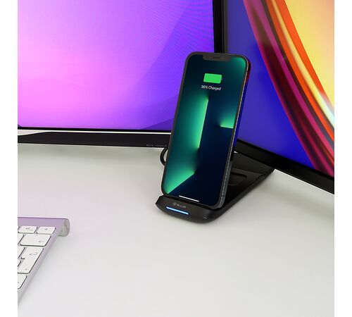 Tellur 3-in-1 Wireless Desk Charger Αναδιπλούμενη βάση ασύρματης φόρτισης 3 σε 1 με υποστήριξη τεχνολογίας Qi