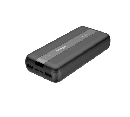 Tellur Powerbank PBC203 20.000mAh σε μαύρο χρώμα με 2x USB-C & 2x USB-A (TLL158311)