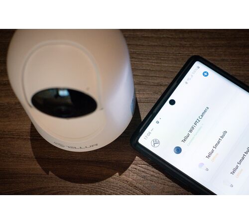 Tellur Smart WiFi Indoor Camera Έξυπνη IP Κάμερα εσωτερικού χώρου WiFi σε λευκό χρώμα