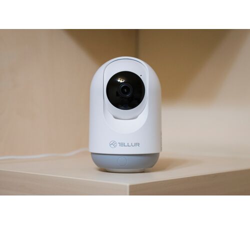 Tellur Smart WiFi Indoor Camera Έξυπνη IP Κάμερα εσωτερικού χώρου WiFi σε λευκό χρώμα