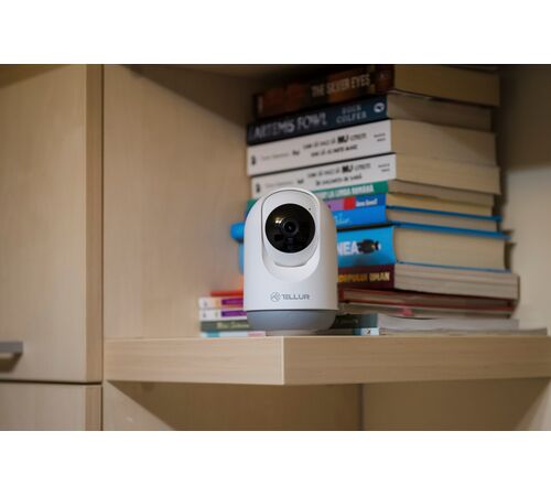 Tellur Smart WiFi Indoor Camera Έξυπνη IP Κάμερα εσωτερικού χώρου WiFi σε λευκό χρώμα