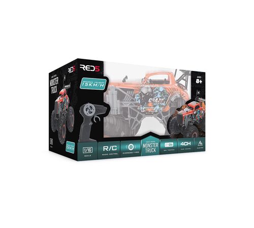 The Source RC Monster Truck - Τηλεκατευθυνόμενο R/C Monster Truck σε κλίμακα 1:16