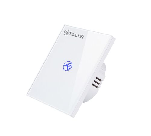 Tellur WiFi Switch 1 Port 1800W Έξυπνος διακόπτης WiFi 1 θύρας σε λευκό (TLL331481)
