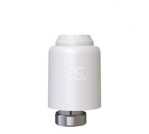 Tellur Smart WiFi Thermostatic Radiator Valve RVSH1 Έξυπνη θερμοστατική βαλβίδα καλοριφέρ με οθόνη LED & WiFi (TLL331441)