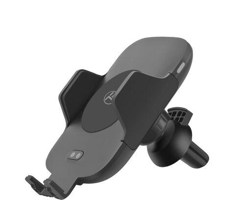Tellur Fast Wireless Car Charger & Motorized Mount Βάση ασύρματης φόρτισης & Ασύρματος ταχυφορτιστής αυτοκινήτου κατάλληλος για Smartphone (Black)