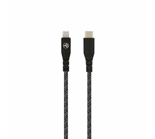 Καλώδιο φόρτισης και δεδομένων Tellur Green Data Cable Type-C σε Lightning Apple MFI Certified – 1 μέτρο σε μαύρο χρώμα