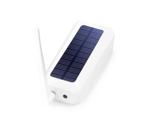 Tellur WiFi Smart Solar Outdoor Camera Έξυπνη IP Κάμερα εξωτερικού χώρου WiFi σε λευκό χρώμα, Solar, FullHD, 1080p, PIR