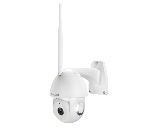 Tellur Smart WiFi Outdoor Camera Έξυπνη IP Κάμερα εξωτερικού χώρου WiFi σε λευκό χρώμα, UltraHD, PTZ, Autotracking, 3MP