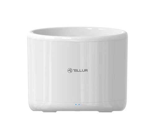 Tellur Smart WiFi Pet Water Dispenser 2L Έξυπνη τηλεχειριζόμενη WiFi Ποτίστρα/Συντριβάνι 2 λίτρων Γάτας/Σκύλου σε χρώμα λευκό