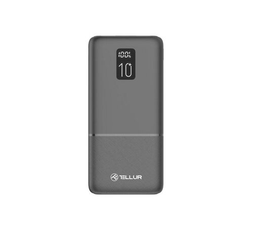 Tellur Powerbank PD102 Boost Pro 10.000mAh σε μαύρο χρώμα με 2x USB QuickCharge 3.0 (TLL158341)