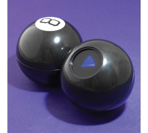 The Source Mystery 8 Ball - Μαγική σφαίρα προβλέψεων Magic 8 Ball - Μαύρο