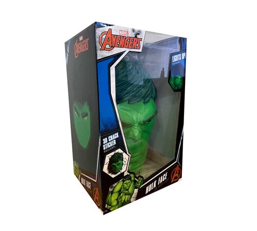 3D Light FX – 3DL – Marvel Hulk Face 3D Deco Light