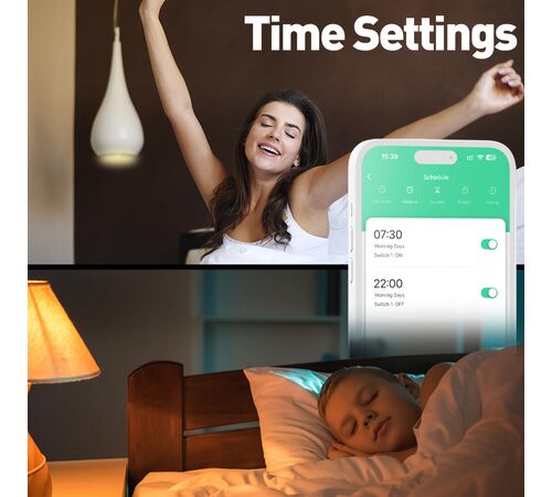 Tellur Smart WiFi Έξυπνη Πρίζα Ρεύματος 3600W / 16A με ενσωματωμένες θύρες 1xUSB 18W & 1xUSB-C PD 20W σε λευκό (TLL331531)