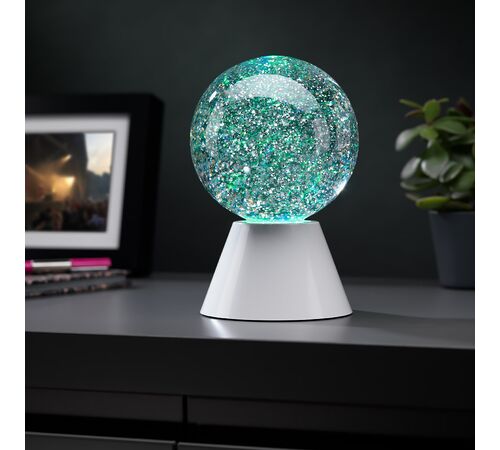 The Source - Spinning Glitter Ball - Περιστρεφόμενη Διακοσμητική Μπάλα Με Glitter