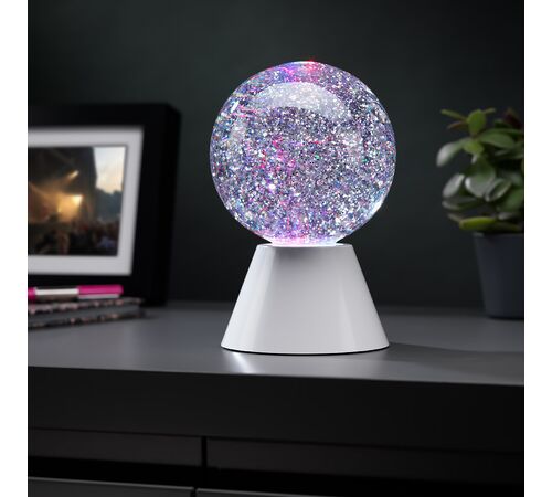 The Source - Spinning Glitter Ball - Περιστρεφόμενη Διακοσμητική Μπάλα Με Glitter