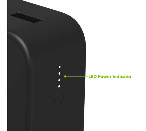 Mophie Powerstation 2023 Powerbank 20.000mAh με 2 θύρες USB-A και 1 θύρα USB-C (PowerDelivery 20W) σε μαύρο χρώμα