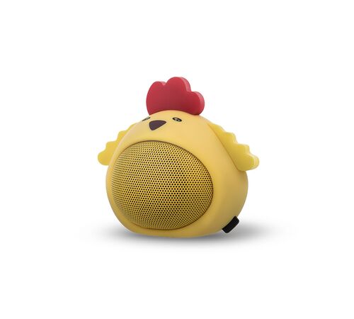 Forever Sweet Animal ABS-100 Chicken Bluetooth Speaker Ασύρματο Ηχείο Bluetooth 3W – Chicky Yellow