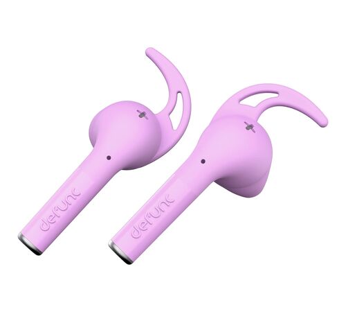 Defunc TRUE SPORT Bluetooth 5.2 Ασύρματα Αθλητικά True Wireless Ακουστικά με θήκη (ροζ)