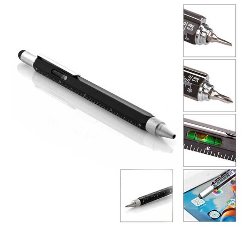 The Source 6 in 1 Multi Tool Pen Πολυεργαλείο στυλό 6 σε 1