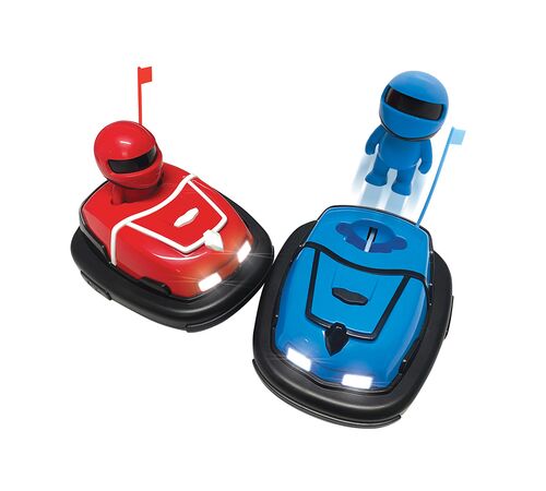 The Source Bumper Cars Ατέλειωτο παιχνίδι με δύο τηλεχειριζόμενα συγκρουόμενα αυτοκινητάκια