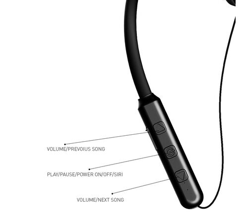 Tellur Fly In-Ear Headphones με Noise Reduction Memory Foam Ear Plugs Ακουστικά σε γαλάζιο χρώμα (TLL511261)