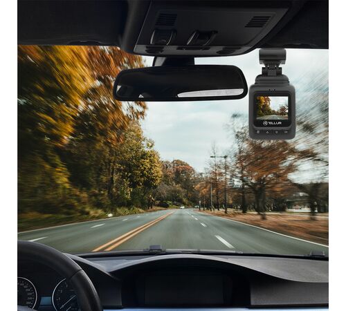 Tellur Dash Patrol DC1 Κάμερα DVR Αυτοκινήτου 1080P για Παρμπρίζ με μαγνητικό βραχίονα σε μαύρο χρώμα FullHD (TLL711001)